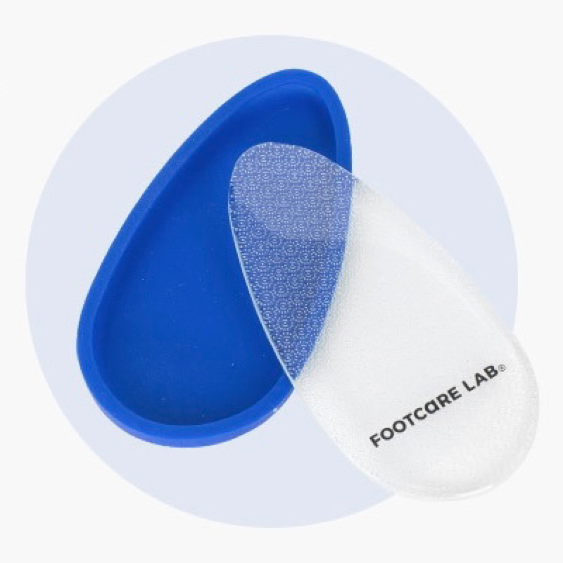 韓國 FOOTCARE LAB 神奇去腳皮去角質玻璃磨片矽膠果凍套 FOOTCARELA