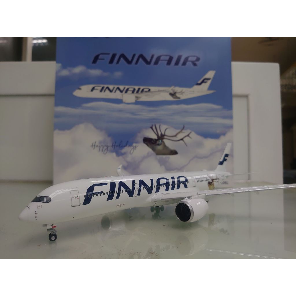 【佛係賣家】JC Wings 芬蘭航空 Finnair A350 900  1/200 金屬 飛機 模型 波音 空客