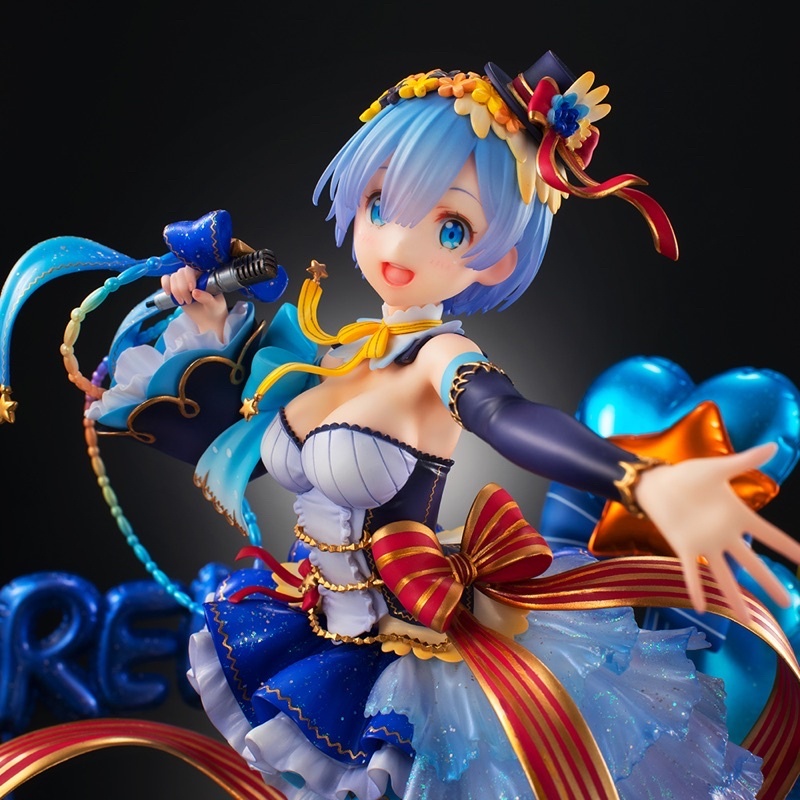 《 從零開始的異世界生活 》從零 eStream SSF 雷姆 偶像 歌手 1/7 PVC 完成品 手辦 公仔