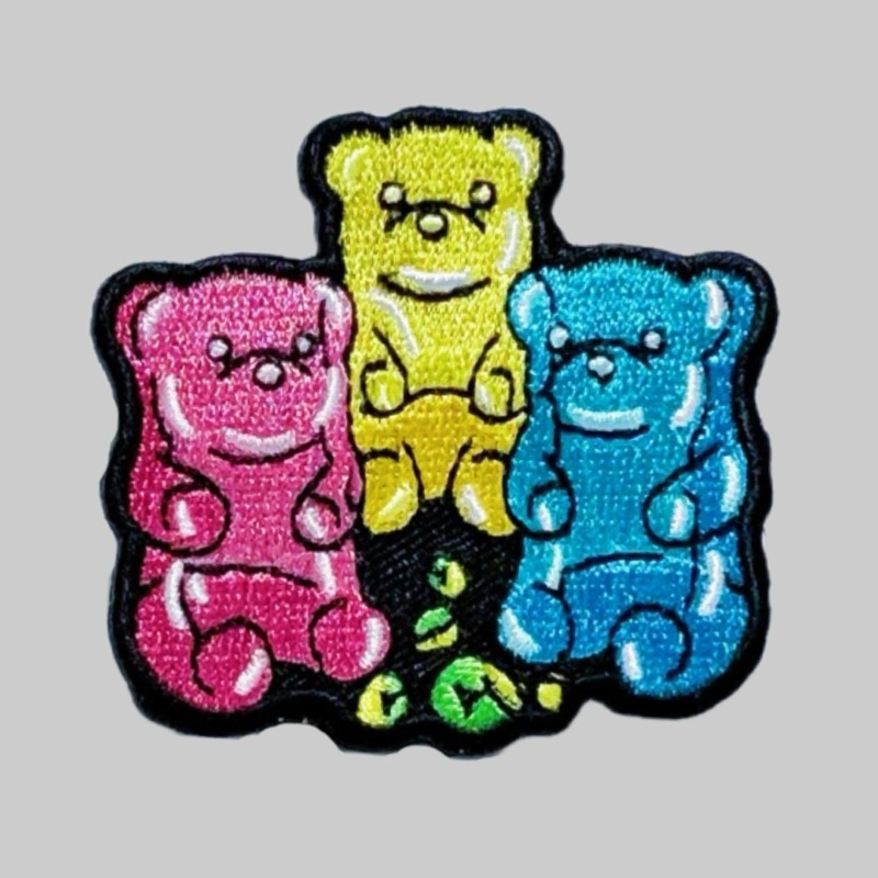 小熊胸針 胸章 別針剌繡 小熊軟糖 造型 熊熊 bear 熊出沒注意 泰迪熊 維尼熊 糖果熊 草莓熊 果凍熊 熊大