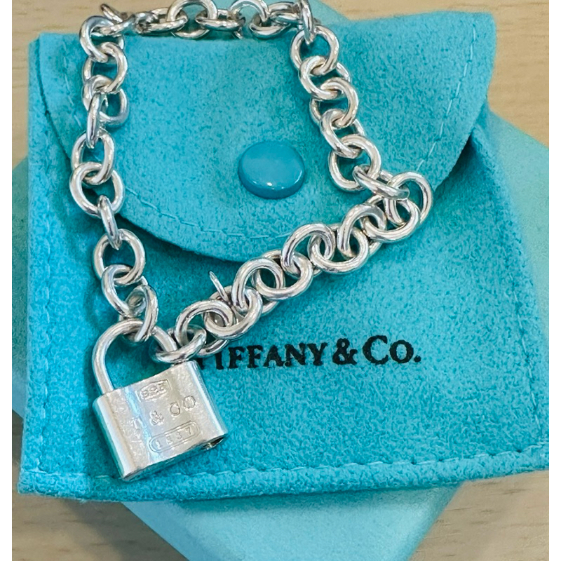Tiffany &amp; CO. 蒂芬妮 1837鎖頭 手鍊