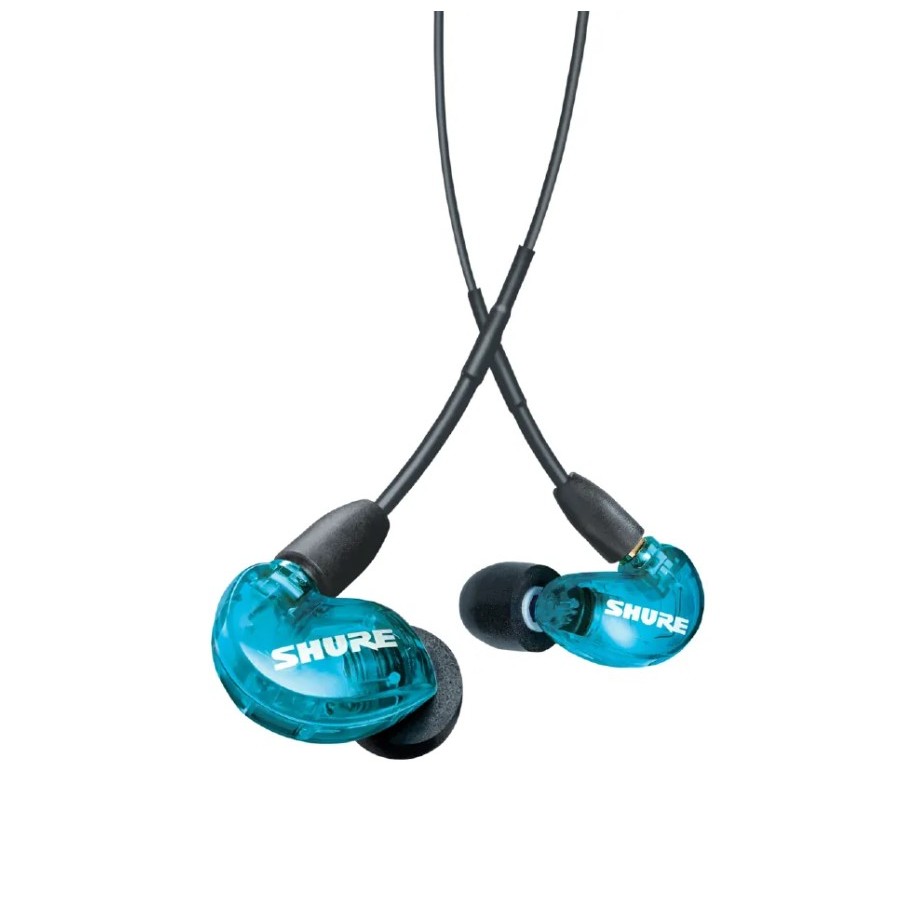 SHURE SE215 耳道式監聽耳機 藍色