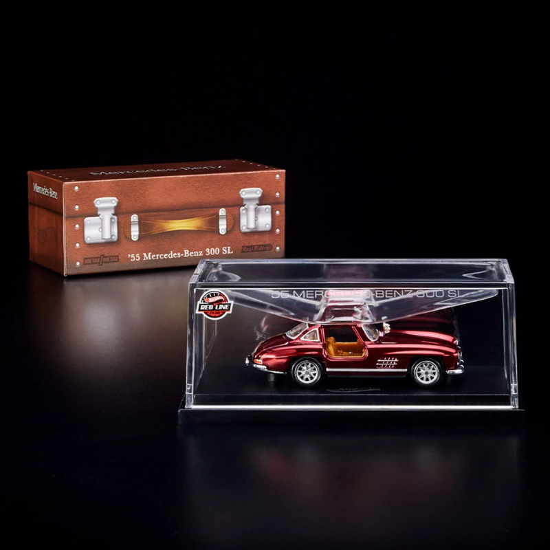 Hot Wheels 風火輪 RLC 紅線俱樂部限定 1955 Mercedes-Benz 300 SL Oxblood