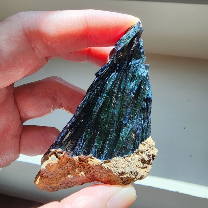 巴西藍鐵礦～天然水晶