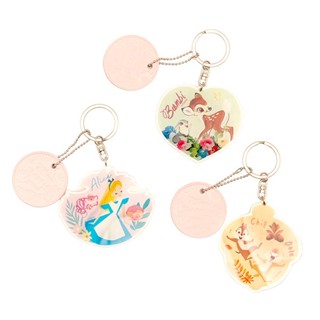 臺灣現貨｜正版迪士尼 Disney｜ 花卉季壓克力雙面吊飾 愛麗絲 小鹿斑比 迪士尼公主 鑰匙圈 壓克力吊飾 吊墜