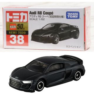 【童無忌】TOMICA 多美小汽車 No.38 Audi R8 一般 初回 (2020新車貼)