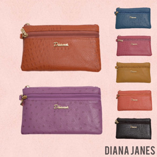 【真皮】DIANA JANES 黛安娜真皮零錢包 駱駝紋零錢包 鱷魚紋零錢包 小零錢包 小錢包 零錢包