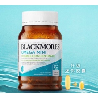BLACKMORES 澳佳寶 無腥味濃縮深海魚油迷你膠囊400粒