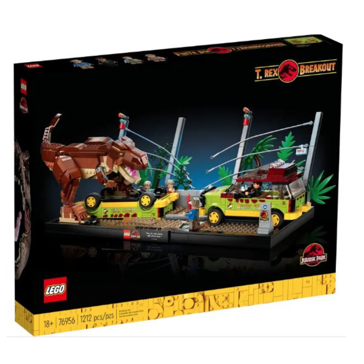 (bear)正版現貨 樂高 LEGO 76956 侏羅紀世界 暴龍脫逃 侏羅紀公園 暴龍 恐龍 貨車卡車