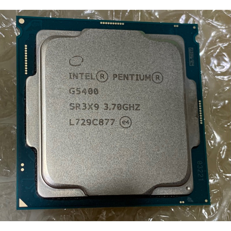 Intel Pentium Gold G5400 3.7G /4M 2C4T 模擬四核 1151 八代處理器 ST3X9