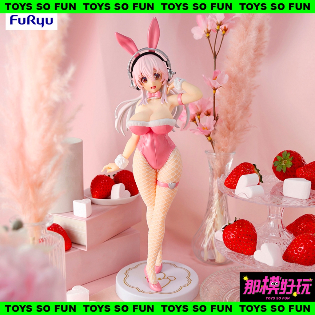 [那模好玩] 現貨 日版 FURYU 超級索尼子 BiCute Bunnies公仔 粉紅 兔女郎