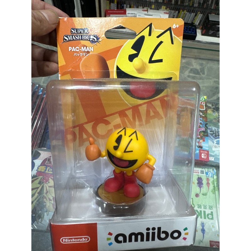 amiibo PAC-MAN 小精靈 Namco 任天堂明星大亂鬥 3DS NS