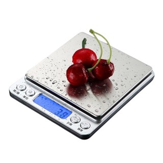 【附發票+送託盤】公司貨 保固一年 500g / 3Kg 不鏽鋼 精密電子秤 廚房秤 料理秤 烘焙秤 磅秤 迷你秤
