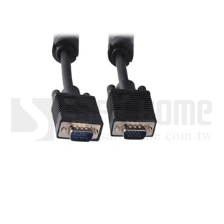 【Safehome】 全新 VGA 15PIN 公對公螢幕連接線/延長線 10M，抗噪磁環設計 CC0108
