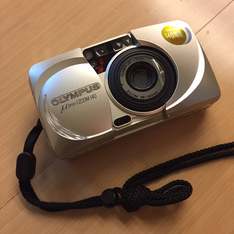 二手 日本製 絕版 經典底片機 Olympus mju zoom 140 喵萬相機 生活防水 底片 相機 古董相機