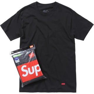 supreme / hanes tagless tees ( 3 pack )