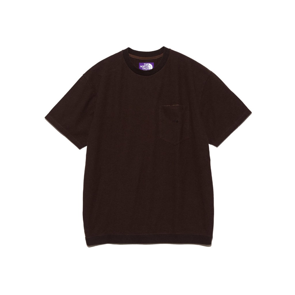 THE NORTH FACE PURPLE LABEL High Bulky Pocket Tee 北臉 紫標 羅紋短T