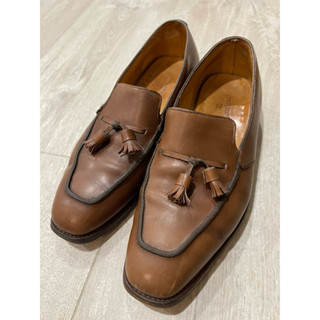 John lobb 流蘇 樂福鞋 真皮 紳士鞋 皮鞋 7E
