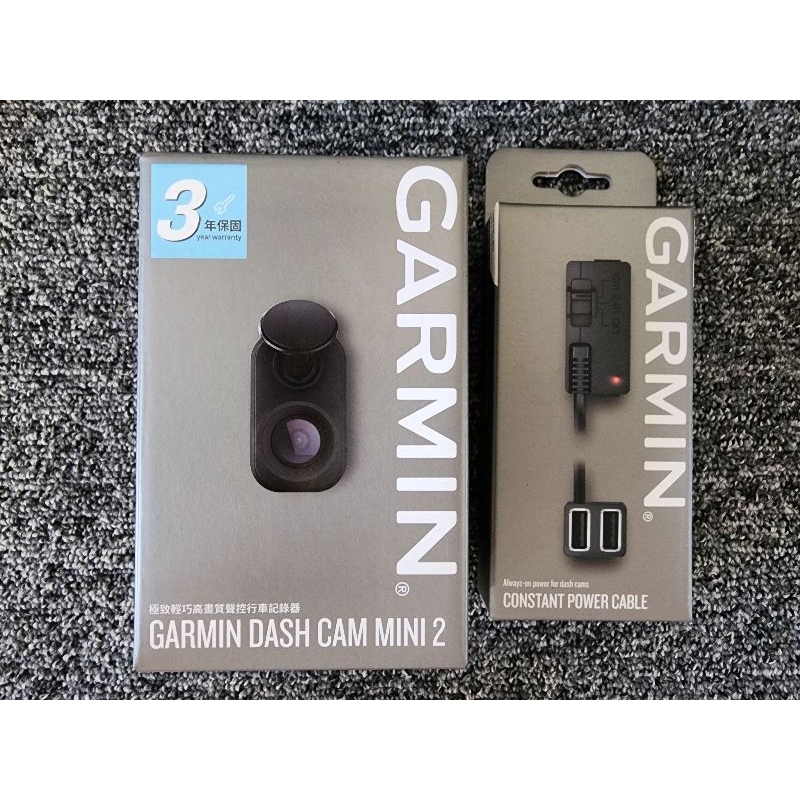 GARMIN DASH CAM MINI2 + OBD2電源線 （全新）