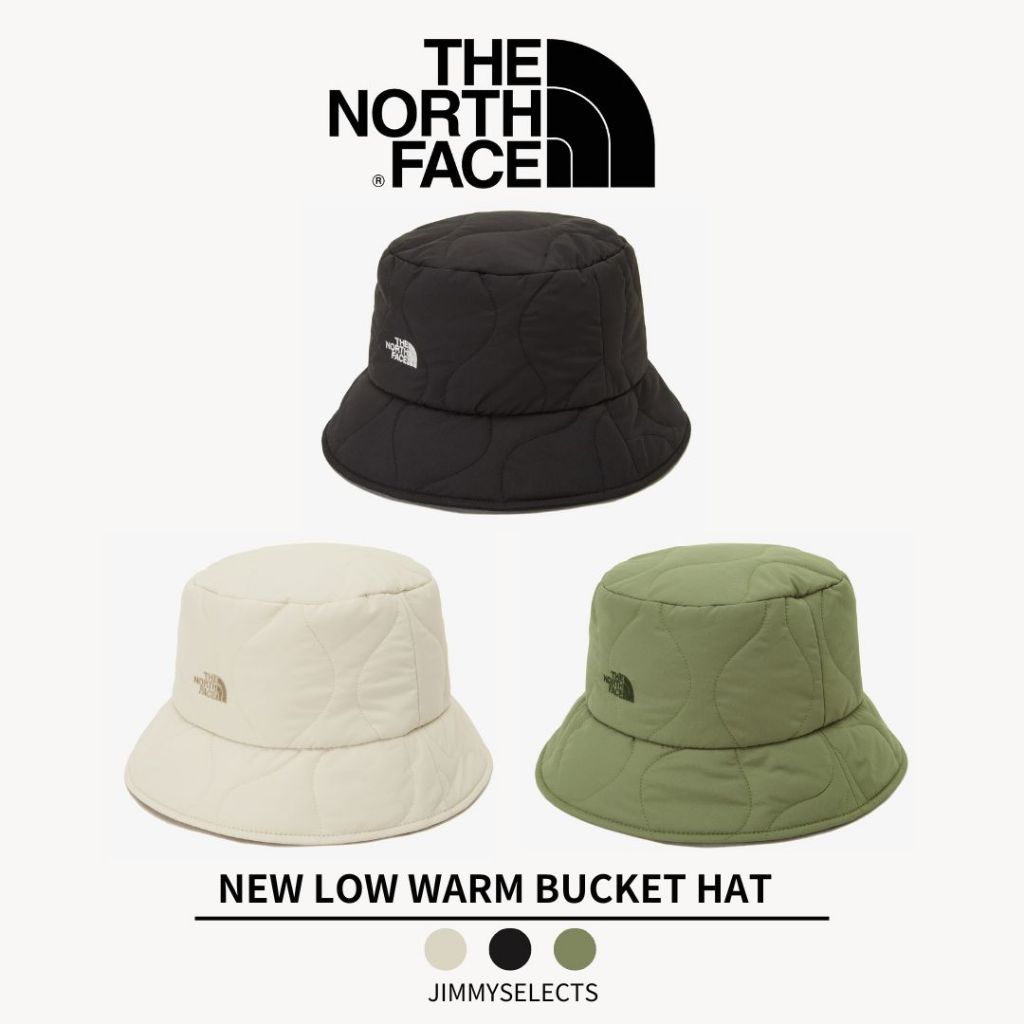 【吉米.tw】韓國代購 THE NORTH FACE 北臉 NEW LOW WARM 格紋 漁夫帽 帽子 OCT