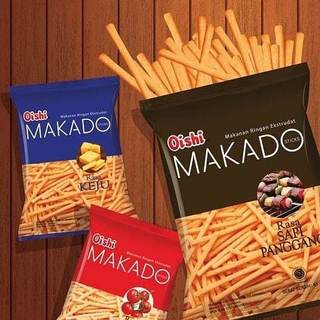 [台灣出貨]印尼 Oishi MAKADO 薯條餅乾 番茄風味／烤牛肉風味／起司風味 麥卡多 馬鈴薯條洋芋條【Z327】