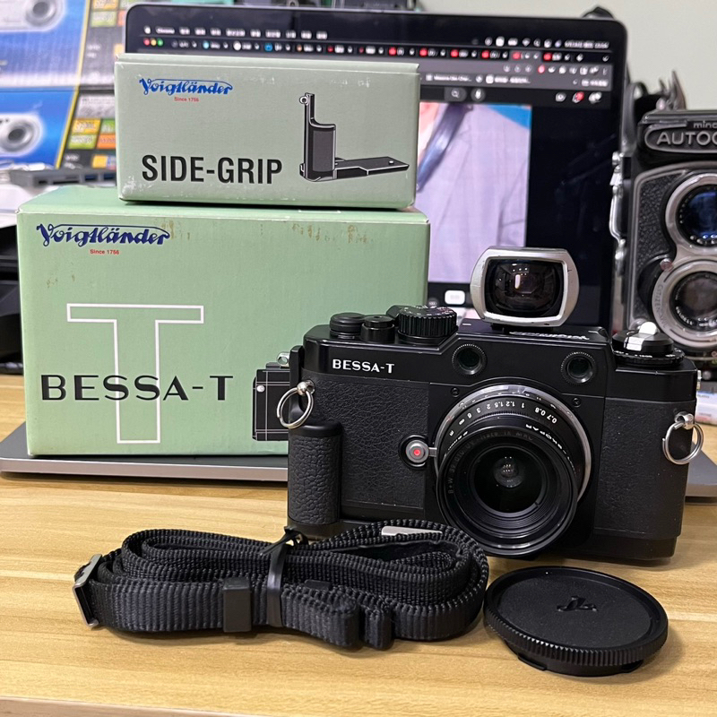 Voigtlander Bessa T 盒裝 最便宜的Leica M口 底片機 附原廠把手 盒裝