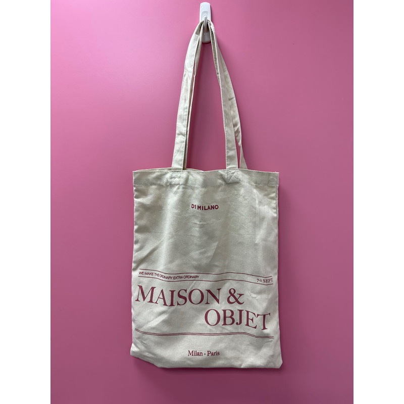全新 D1 Milano Maison&amp;Objet 托特包 帆布包 購物袋 環保袋