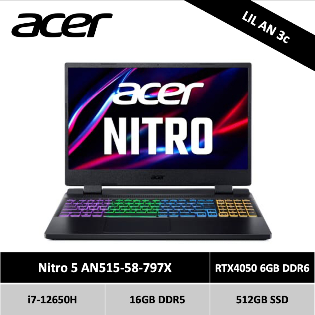 小安3c🐻 ACER 宏碁 Nitro 5 AN515-58-797X