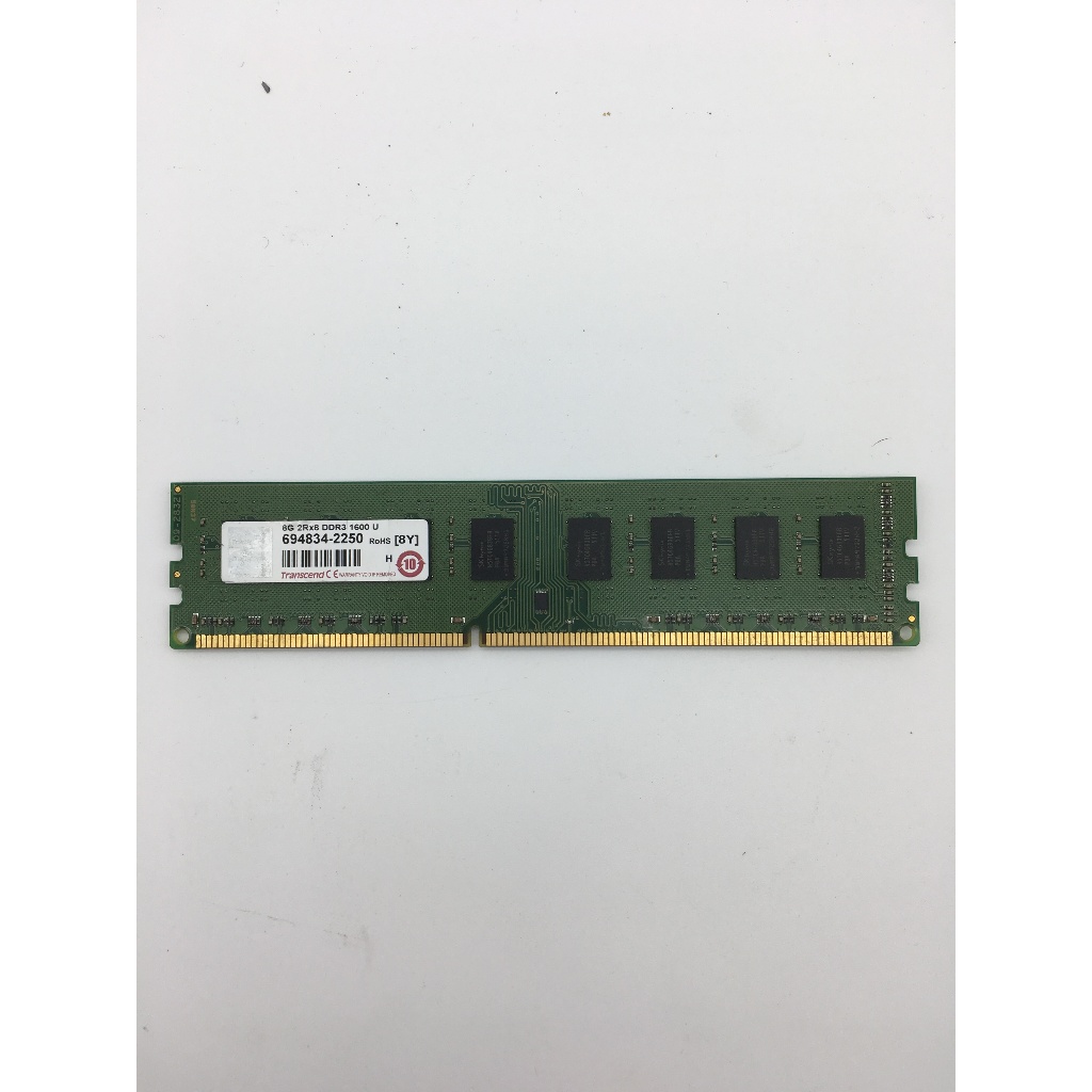 桌機記憶體 - DDR3 - 1600 - 8G PC3 12800U 單雙 隨機出貨 - R6
