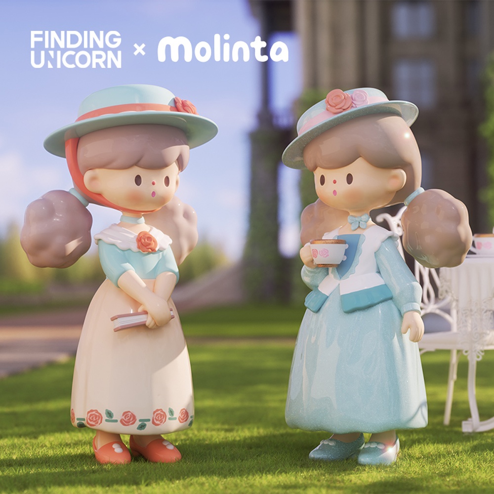 Molinta爆米花妹妹夢回洛可可系列公仔盒玩(單入隨機款)