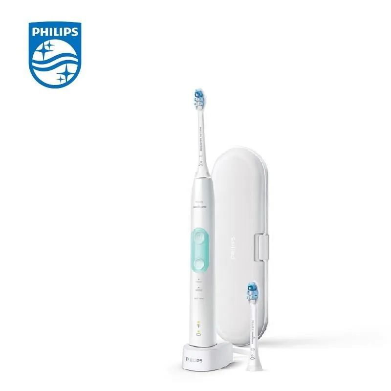 全新盒裝 飛利浦 PHILIPS Sonicare智能護齦音波震動牙刷 電動牙刷 晴天白 (HX6857/20)