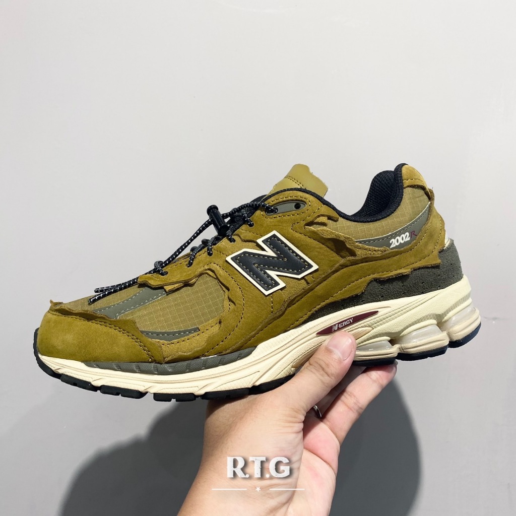 【RTG】NEW BALANCE 2002R M2002RDP 大地色 復古 破壞 拼接 經典 男鞋