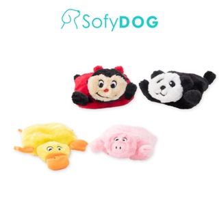 【ZippyPaws】扁扁家族 有聲玩具 寵物玩具 狗狗玩具 SofyDOG原廠直送