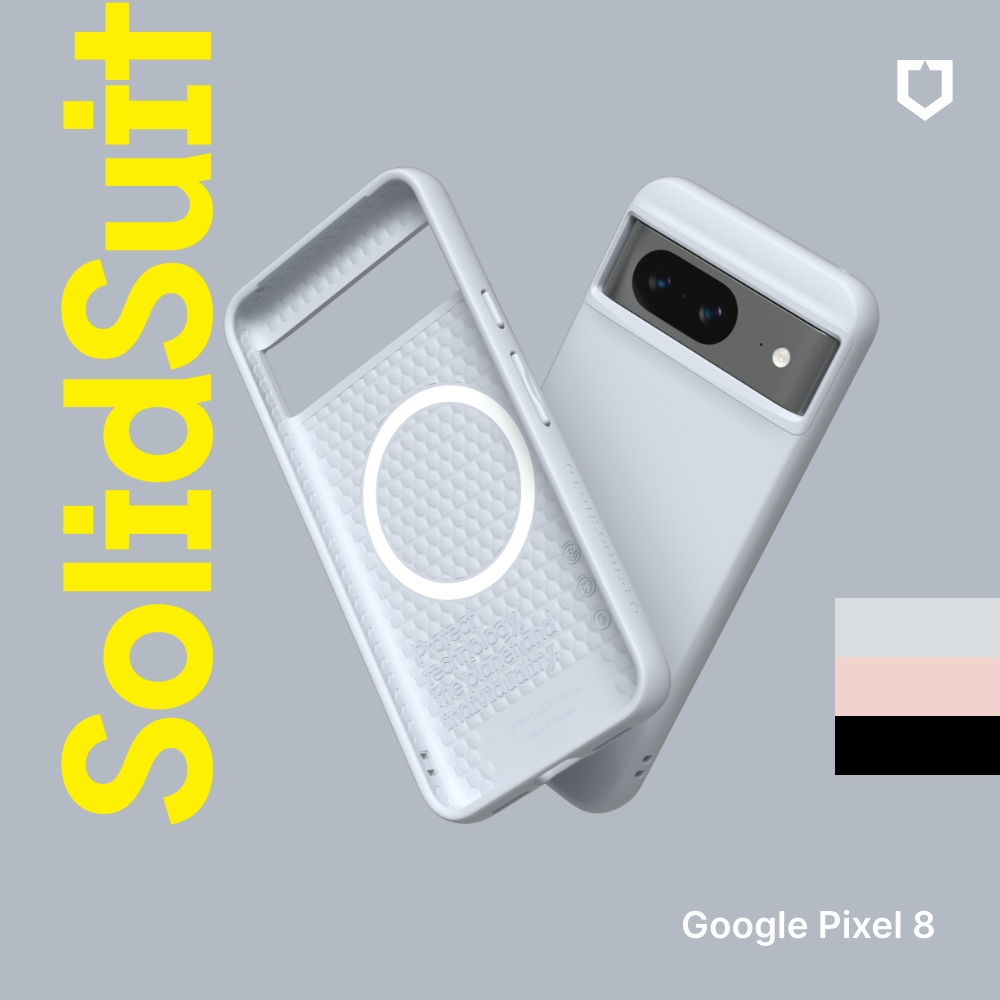 犀牛盾 適用Google Pixel 8 SolidSuit(MagSafe兼容)超強磁吸手機殼