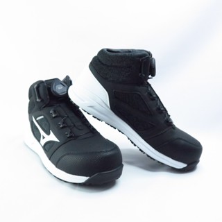 Mizuno F1GA234009 PRIME FIT LS II 71M BOA 防護鞋 旋鈕 工作鞋 安全鞋 黑白