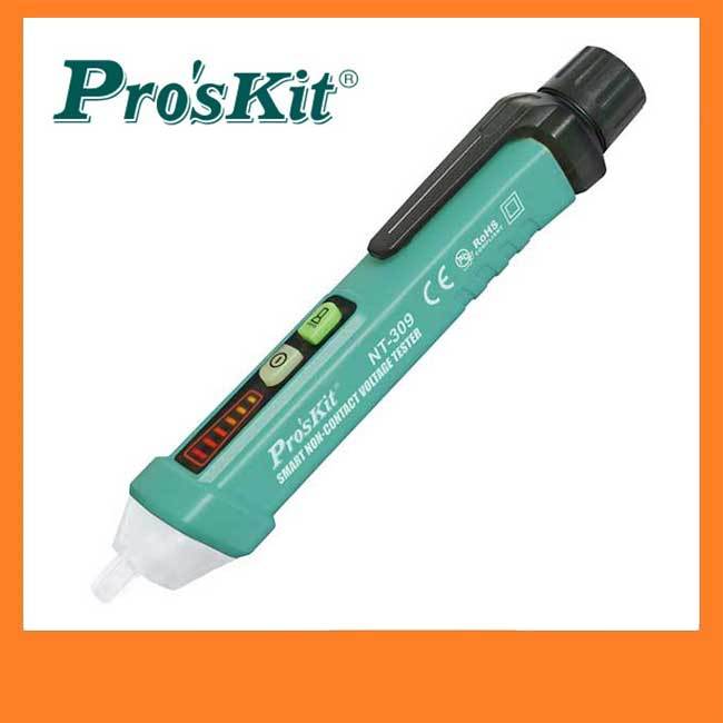 【祥昌電子】ProsKit 寶工 NT-309 智慧型非接觸驗電筆 AC12~1000V 電壓筆 測電筆 電工檢驗筆