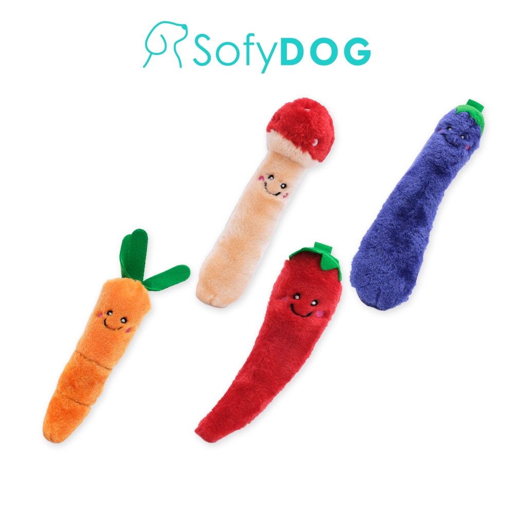【ZippyPaws】gogo蔬果攤 貓草玩具 寵物玩具 貓咪玩具  SofyDOG原廠直送