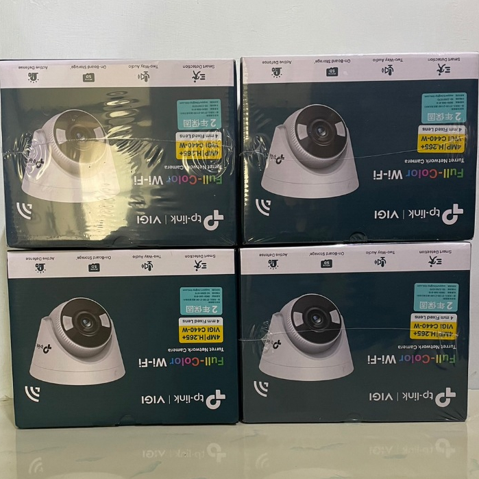 TP-LINK VIGI C440-W (4mm) VIGI 4MP 全彩 Wi-Fi 半球型 網路攝影機