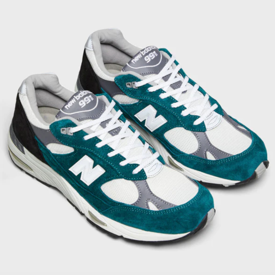 R‘代購 New Balance 991 MiUK Pacific 藍綠 M991TLK