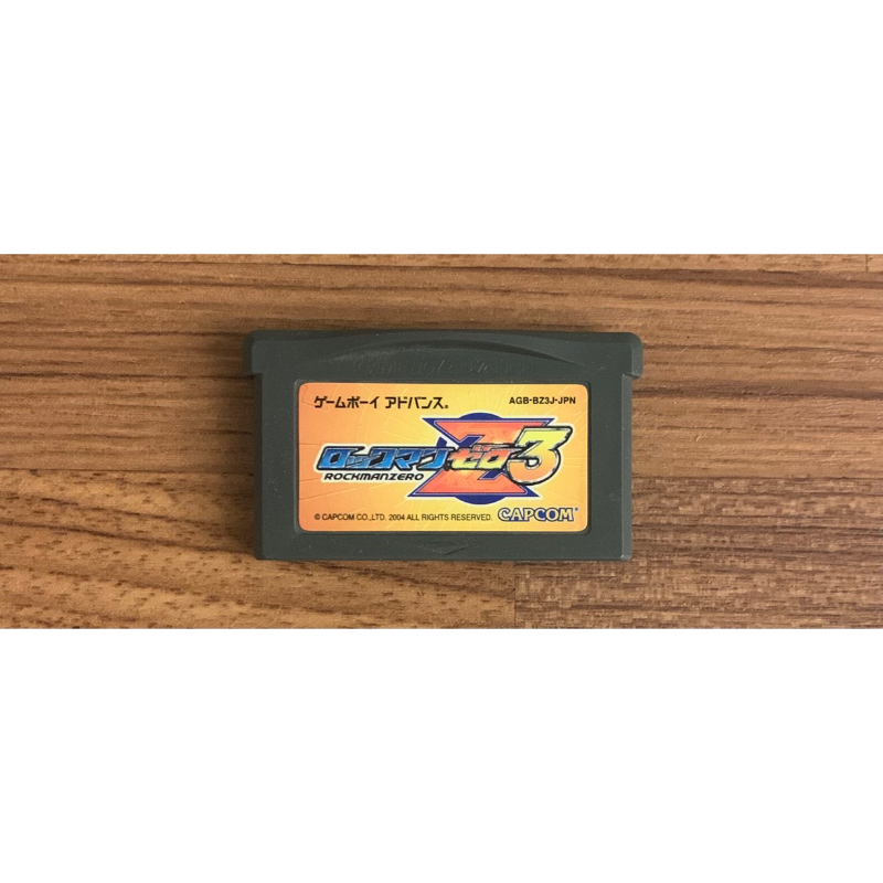 (附卡盒) GameBoy GBA 洛克人Z3 ZERO3 日規 日版 正版卡帶 GB 任天堂