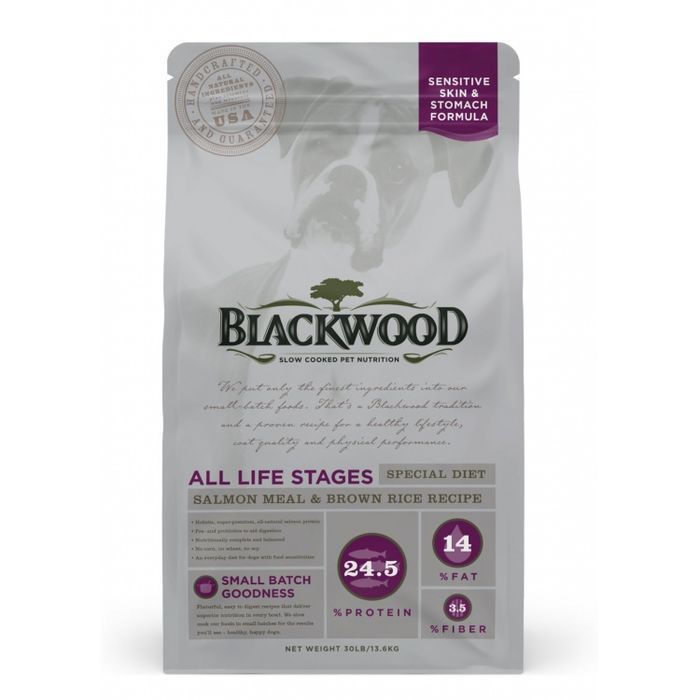 BLACKWOOD 柏萊富 犬糧 2.2kg-13.6kg 功能性全齡 腸胃保健配方(鮭魚+糙米)★歐元小舖★