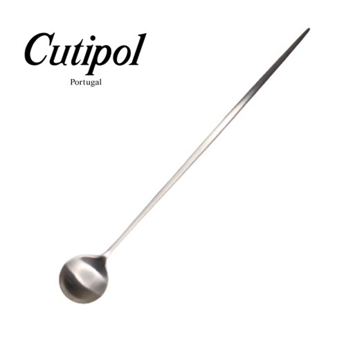Cutipol MOON 霧銀 攪拌匙21cm [偶拾小巷] 葡萄牙製