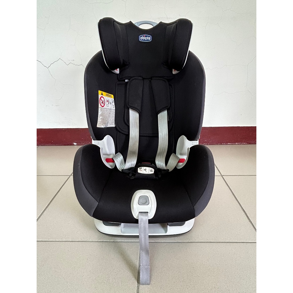 【需自取】【義大利Chicco】【八成新】Seat up 012 Isofix安全汽座／車用兒童保護裝置(適用年齡～初生