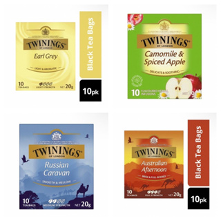 澳洲代購 唐寧茶 Twining 10包入 多種口味 伯爵 草莓芒果 菊花蘋果 菊花薄荷