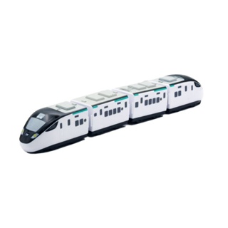 【Q版 火車模型】台鐵 EMU3000 (綠色線條) 迴力小列車