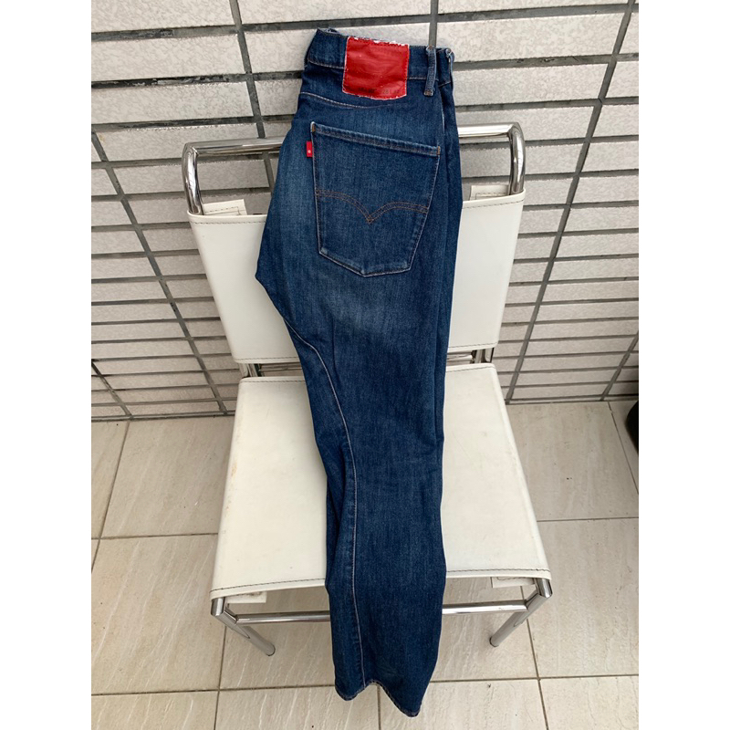 標籤受損但褲子七八成新_刷色_牛仔褲 Levi’s LEJ 502 LEJ-502  w28 l32 levis 長褲