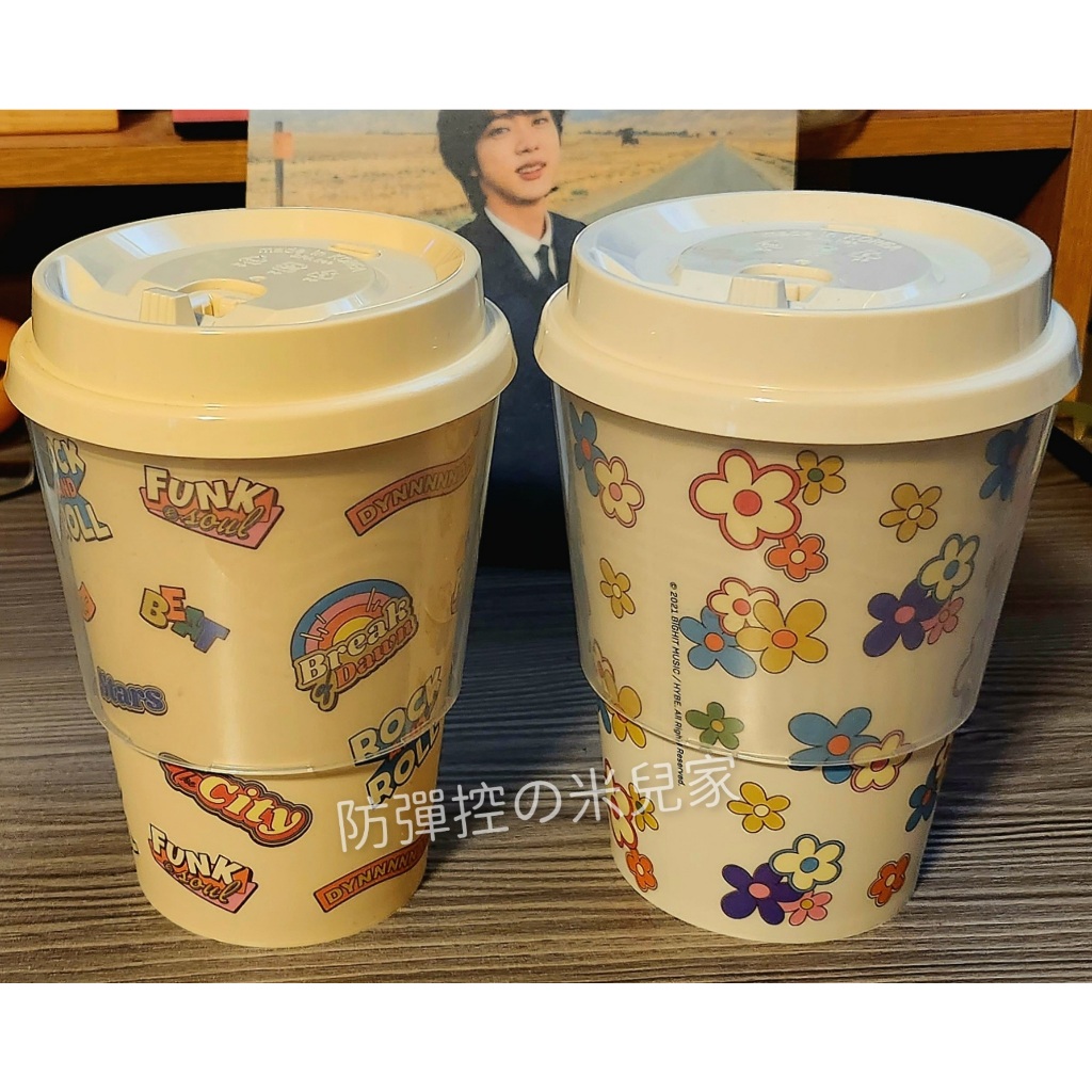 【售完】🔅官方正版BTS《TinyTan系列聯名款》DINAMITE咖啡杯，全新兩個一組不拆售。