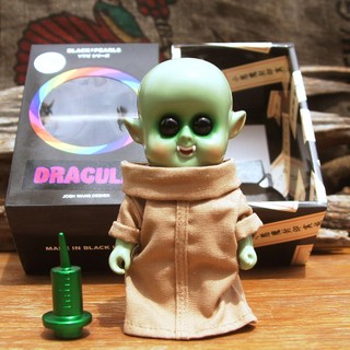 【🔥珍稀 Hapy 尤達 德古拉 Dracula 】blackpearls 軟膠 SOFUBI 公仔 一玩入魂
