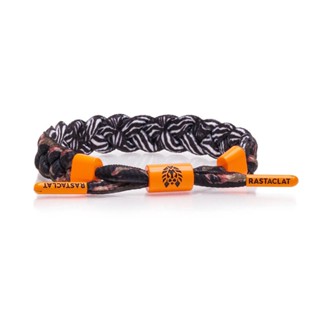 RASTACLAT 經典款 ZEBRA CAMO 雙面手環 雷獅特手環 手環 鞋帶手環 情侶手環【TCC】