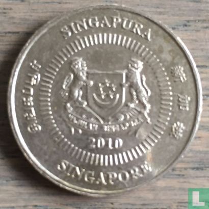 【全球郵幣】新加坡 2010 50 CENTS 50分 SINGAPORE AU